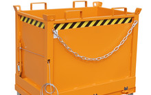 Behälter in orange (RAL 2000)