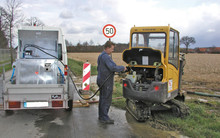 MT 450 mit Elektropumpe